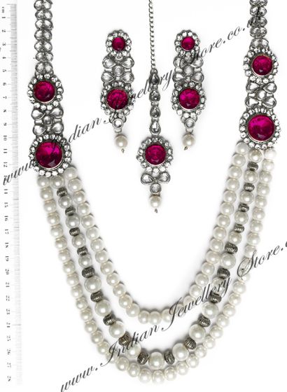 ALPANA Pearl Mala  NSUC10288 Indian Jewellery