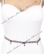 Delicate Baby Pink Indian Saree Belt LSPK04286 Indian Jewellery