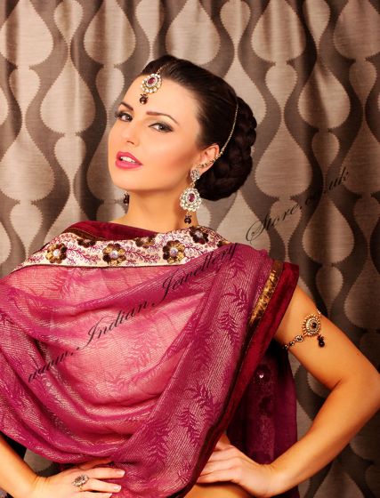 AMEENA Medium Bajuband VAUC03450 Indian Jewellery