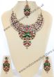 Large Kundan Peacock Necklace Set BACC10476C Indian Jewellery