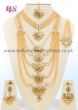Pearl Vintage Mughal Bridal Set BANL10584 Indian Jewellery