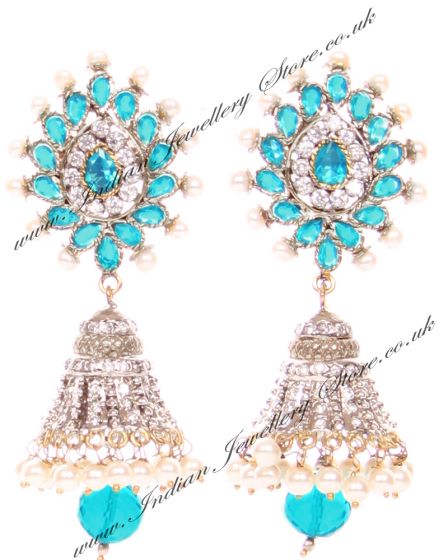 DIAH Jhumka Earring ESLA03508 Indian Jewellery