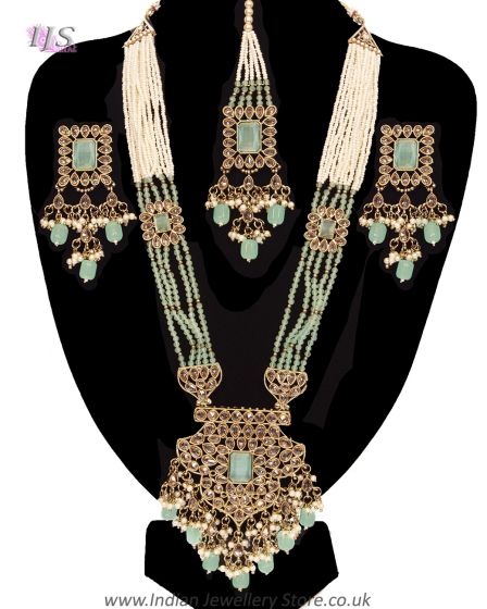 Asian Antique A.Diamond Beaded Long Haar Jewellery NAGL12055 Indian Jewellery