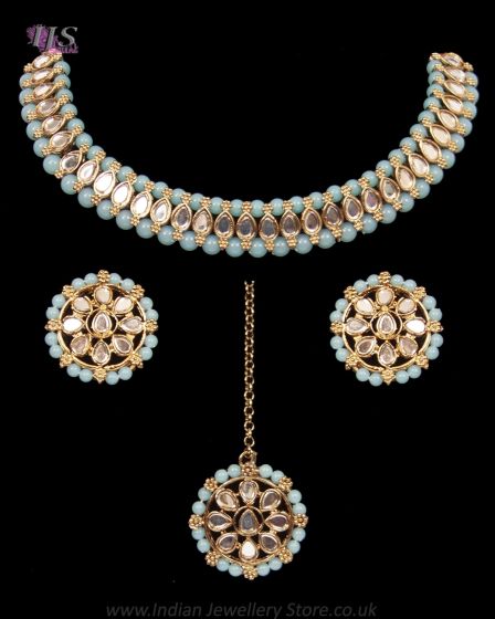 Value Delicate Mirror Indian Jewellery NALL12021 Indian Jewellery