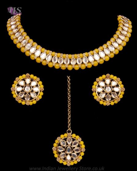 Value Delicate Mirror Indian Jewellery NAWL12027C Indian Jewellery