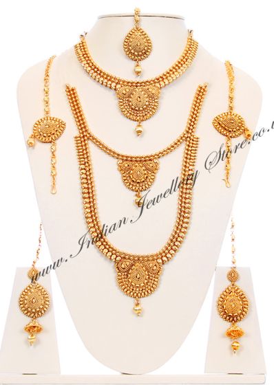 22k Style South Indian Bridal Set BGWN10054 Indian Jewellery