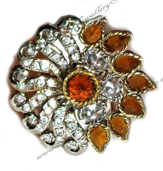Large Rajasthani Ring RGNA0901 Indian Jewellery
