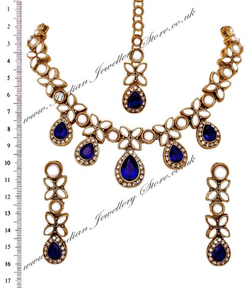 MANDEEP Delicate Set NALK03397 Indian Jewellery