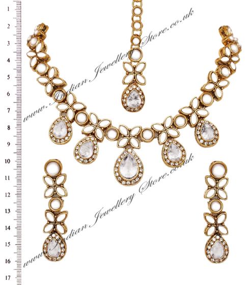 MANDEEP Delicate Set NAWK03406 Indian Jewellery