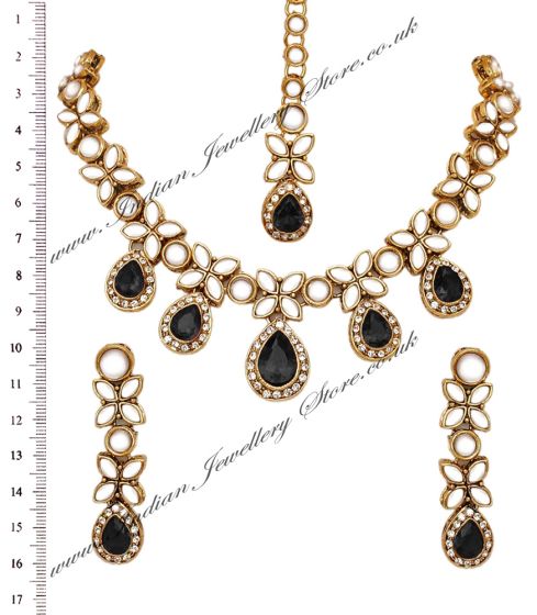 MANDEEP Delicate Set NABK03407 Indian Jewellery