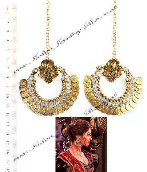 RAM LEELA Inspired Earrings EAWP04107 Indian Jewellery