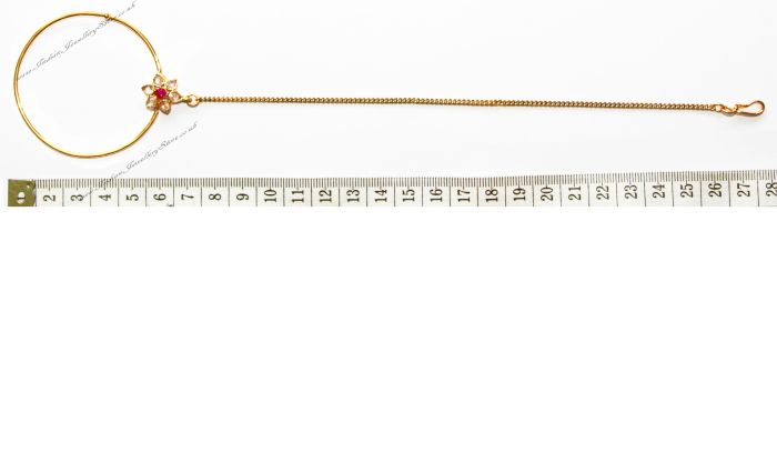 Jodha Large Bridal Nath No.7 TGPP02435 Indian Jewellery
