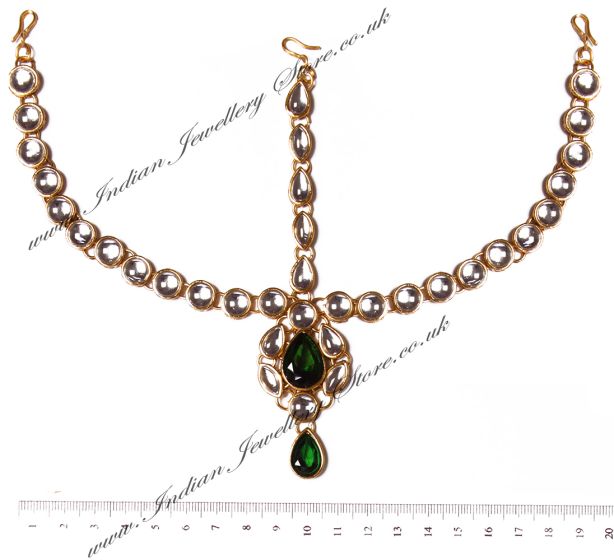KUSHI Kundan Matha-Patti DAGK03309 Indian Jewellery
