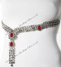 Aleena Silver Saree Belt LSGK04181C Indian Jewellery