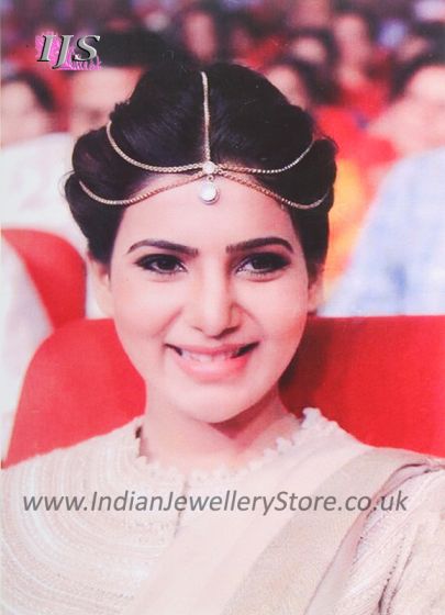 Earrings & Matha Patti - Kamal DAWC10617C Indian Jewellery
