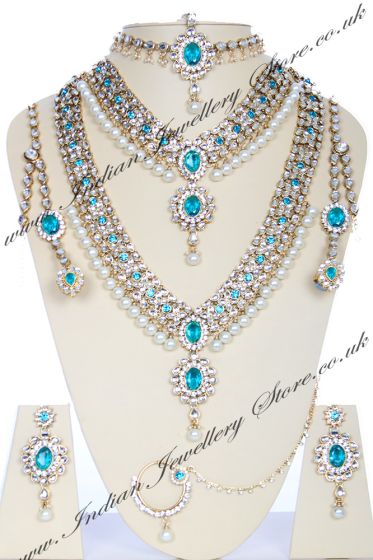 Raveen Indian Bridal Set JALK04131 Indian Jewellery