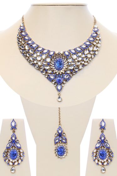 Nisha Indian Bridal Jewellery NALK03976 Indian Jewellery
