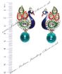 Peacock Indian Studs ESGA04315 Indian Jewellery