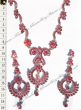 SHARON crystal necklace set NSPC0840 Indian Jewellery