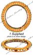1 x Rajasthani Kundan Bangle, 2.6 WGAK03734 Indian Jewellery