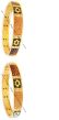2 x Flower Motif, Meena Churis, 2.10 WGWC04826 Indian Jewellery
