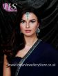 Kia Light Gold Earrings & Tikka Set - Kia IAWK10605C Indian Jewellery