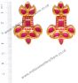 Matt Gold Studs - Pooja EERA10397 Indian Jewellery