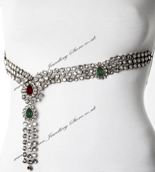 ALEENA Kundan Saree Belt LSAK04178 Indian Jewellery