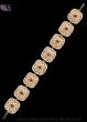 22k Gold Plated Kundan Indian Medium Headband - Ruby SERK12114 Indian Jewellery