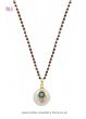 Evil Eye Hamsa Pearl Indian Mangalsutra Pendant MEWL12328 Indian Jewellery