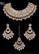 Mirrored Asian Indian Pakistani Jewellery Set - Antique NAWM12302C Indian Jewellery
