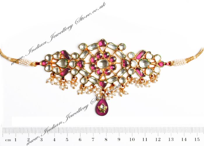 Mughal Large Bajuband VGPK04658 Indian Jewellery