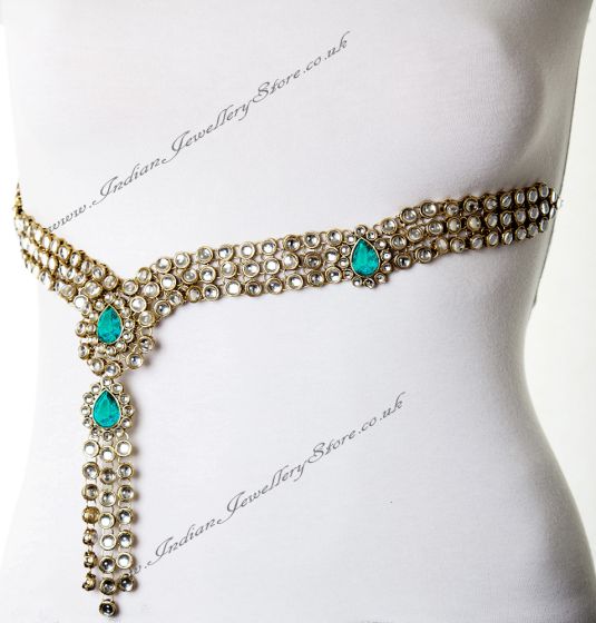 ALEENA Kundan Saree Belt LALK0882 Indian Jewellery