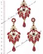 Crystal Earrings and Wider Tikka - Yashi IAWC10601C Indian Jewellery