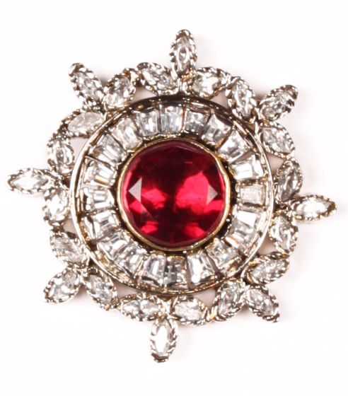 Medium Mughal Ring RSPA10322 Indian Jewellery