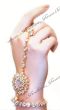 White ANUSHKA Hath Panjas - HGWA0115 Indian Jewellery