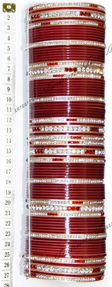 2-Hands Bridal Chura 2.6 UGRC0674 Indian Jewellery
