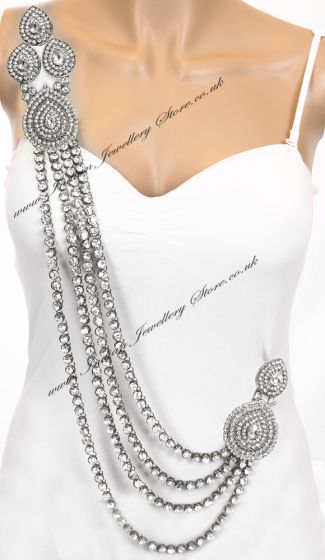 Sheena Saree Palu Brooch / Hijab Chian Pin LSWC04800 Indian Jewellery